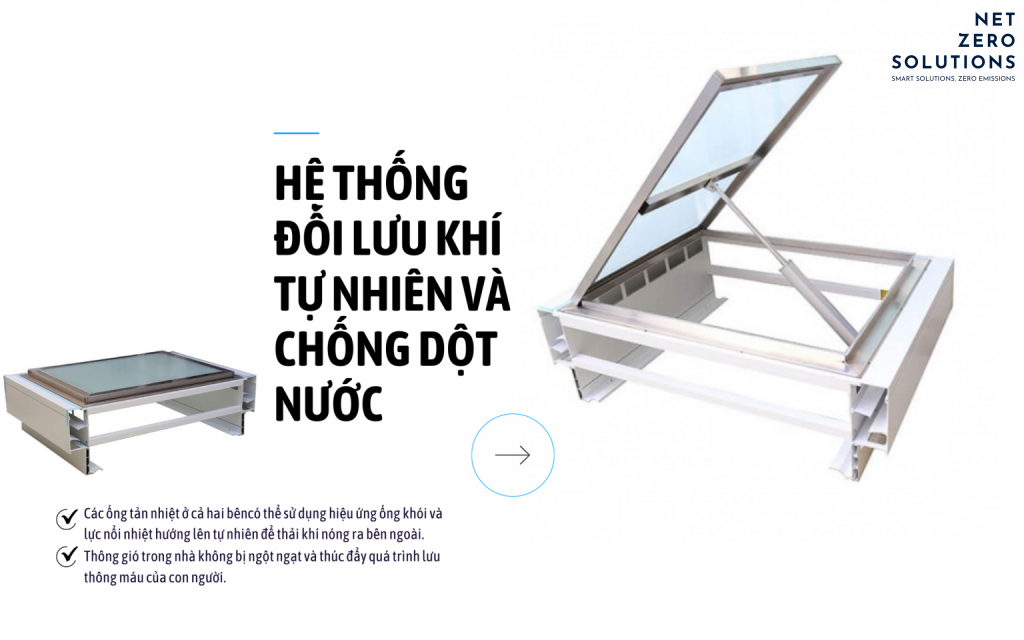 giếng trời Net Zero Solutions