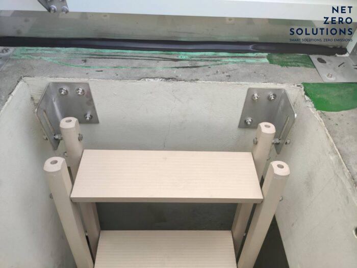 thi công lắp đặt Thang gấp thông minh