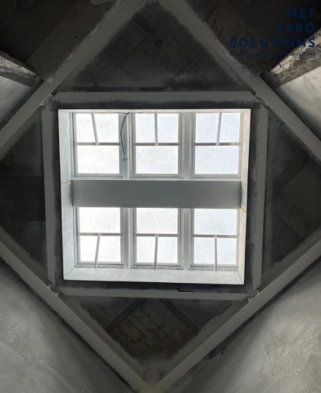 Giếng trời thông minh Mở tự động thoát khói