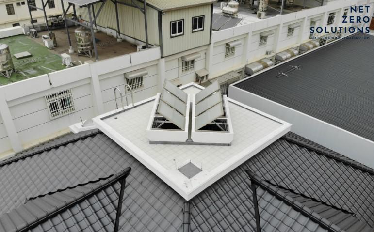 Giếng trời phòng cháy chữa cháy cho nhà phố