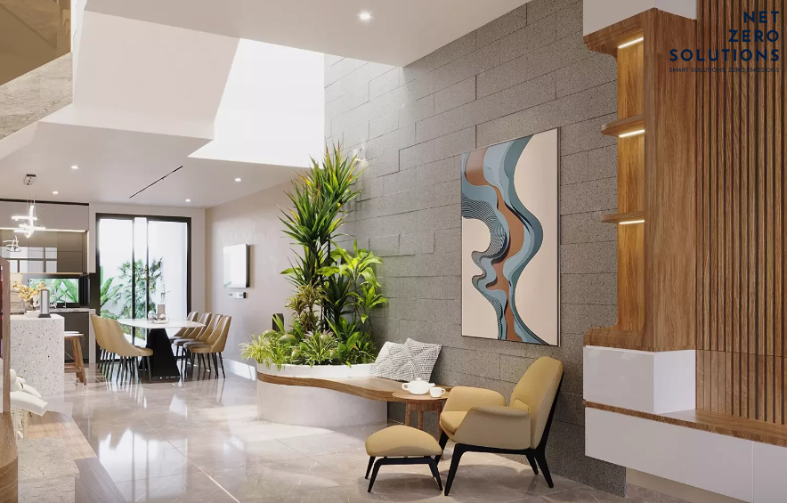 tiểu cảnh giếng trời