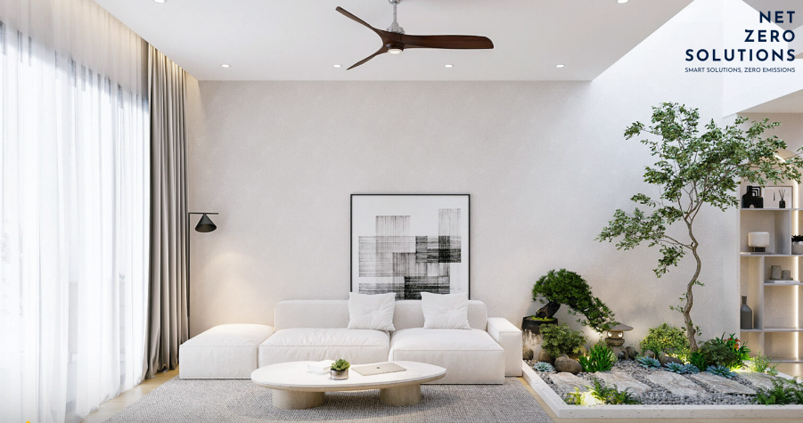 tiểu cảnh giếng trời