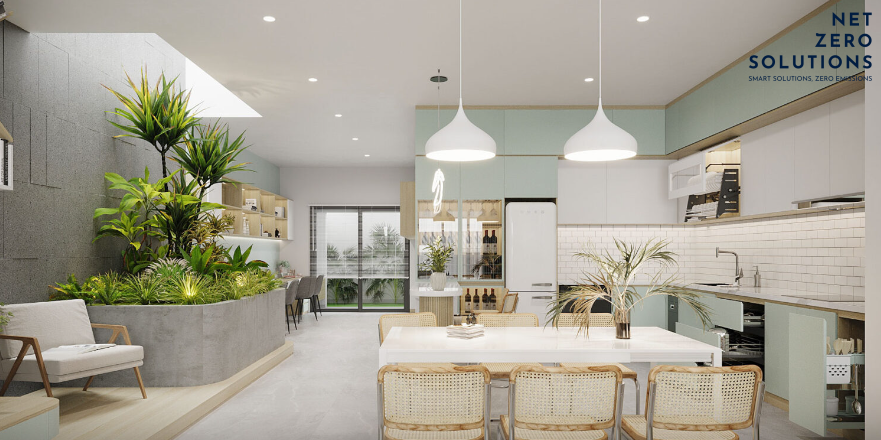 tiểu cảnh giếng trời