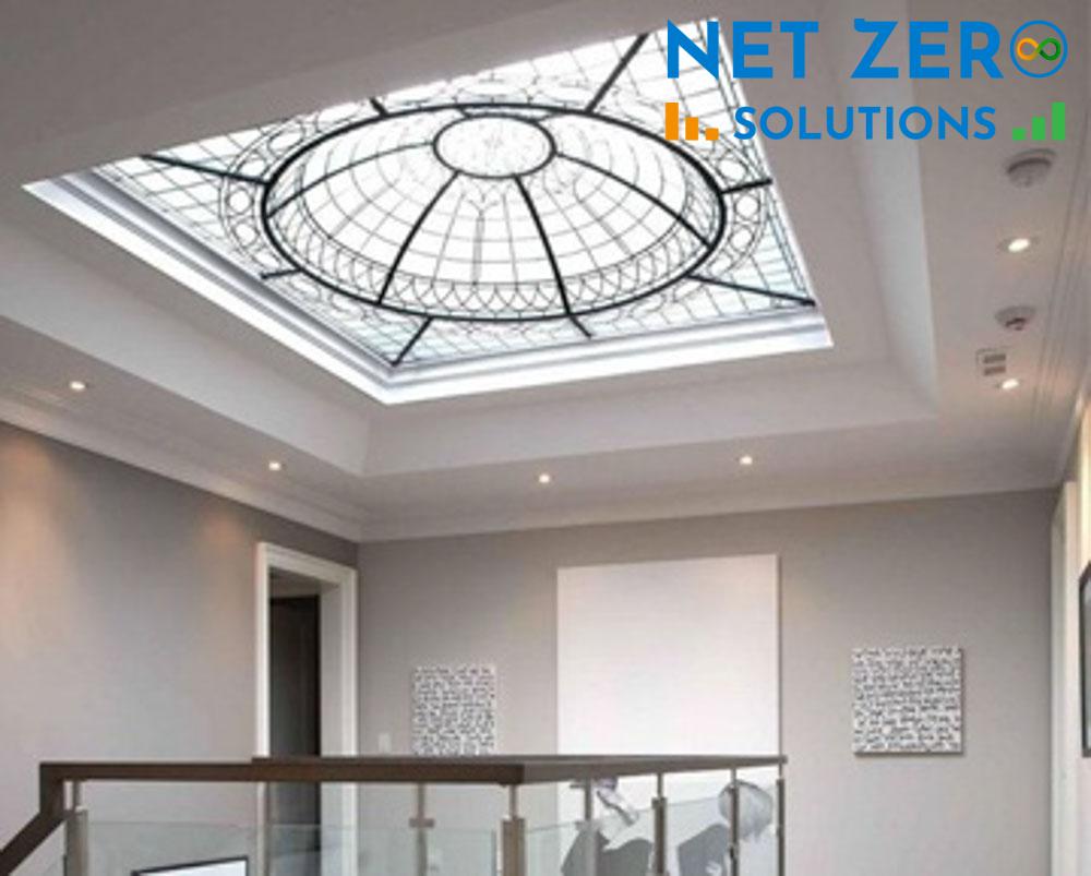 mẫu giếng trời cho biệt thự vách CNC