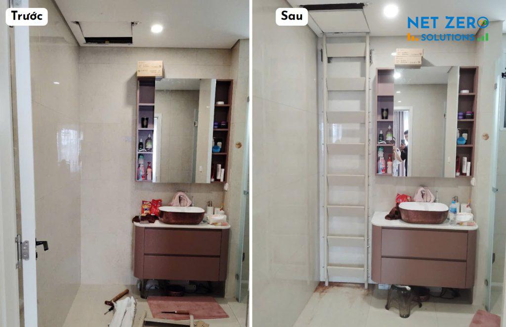 thang gấp thông minh