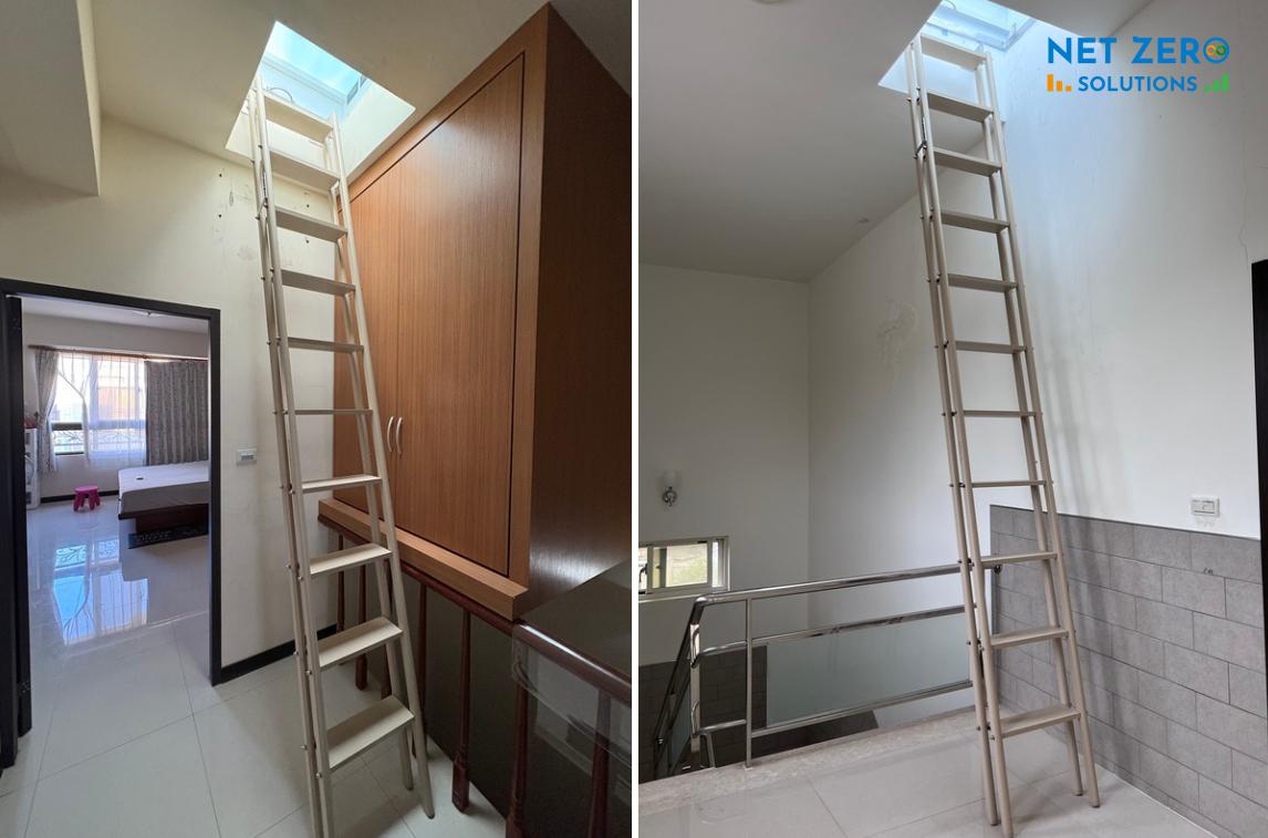 Thang gấp đa năng lắp trong nhà