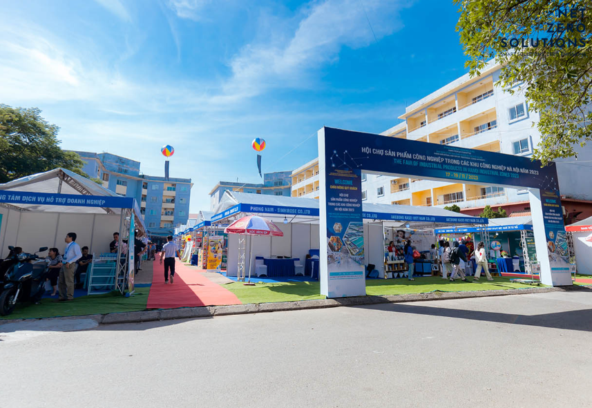 Net Zero Solutions tham gia Hội chợ sản phẩm công nghiệp trong các khu công nghiệp Hà Nội 2024