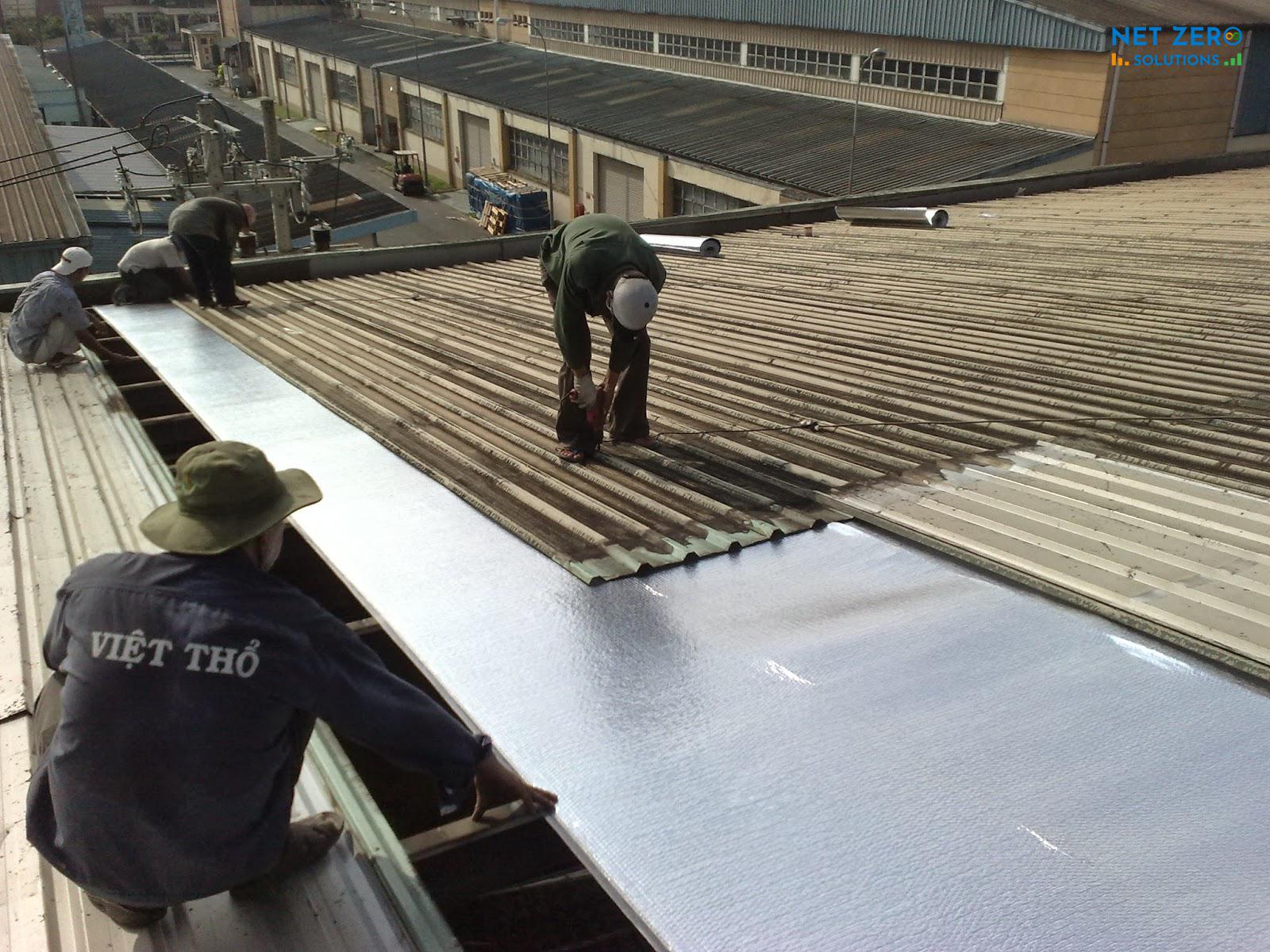 tổng hợp giải pháp tiết kiệm năng lượng mái nhà