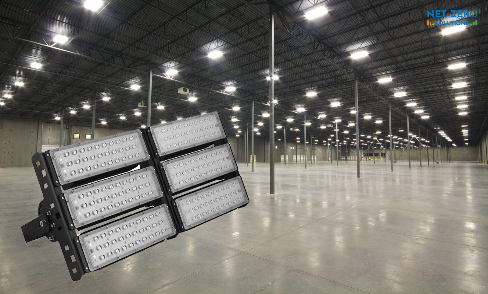 hiệu quả năng lượng cho kho hàng