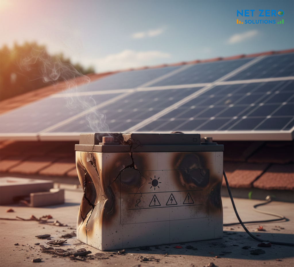 sai lầm khi lắp pin lưu trữ