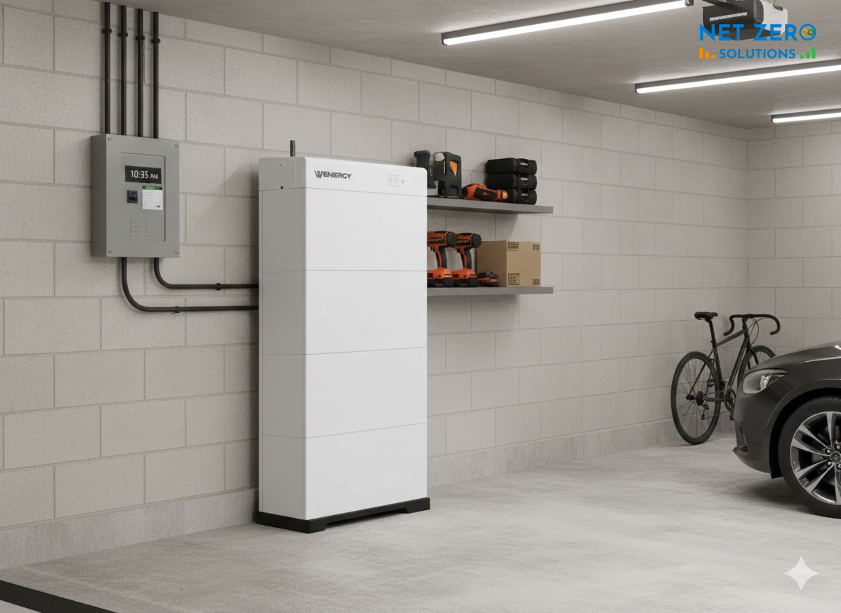 sai lầm khi lắp pin lưu trữ