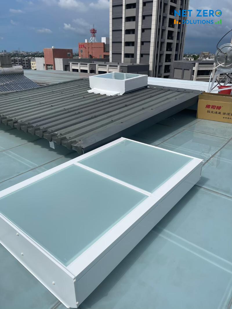 diện tích giếng trời hợp lý