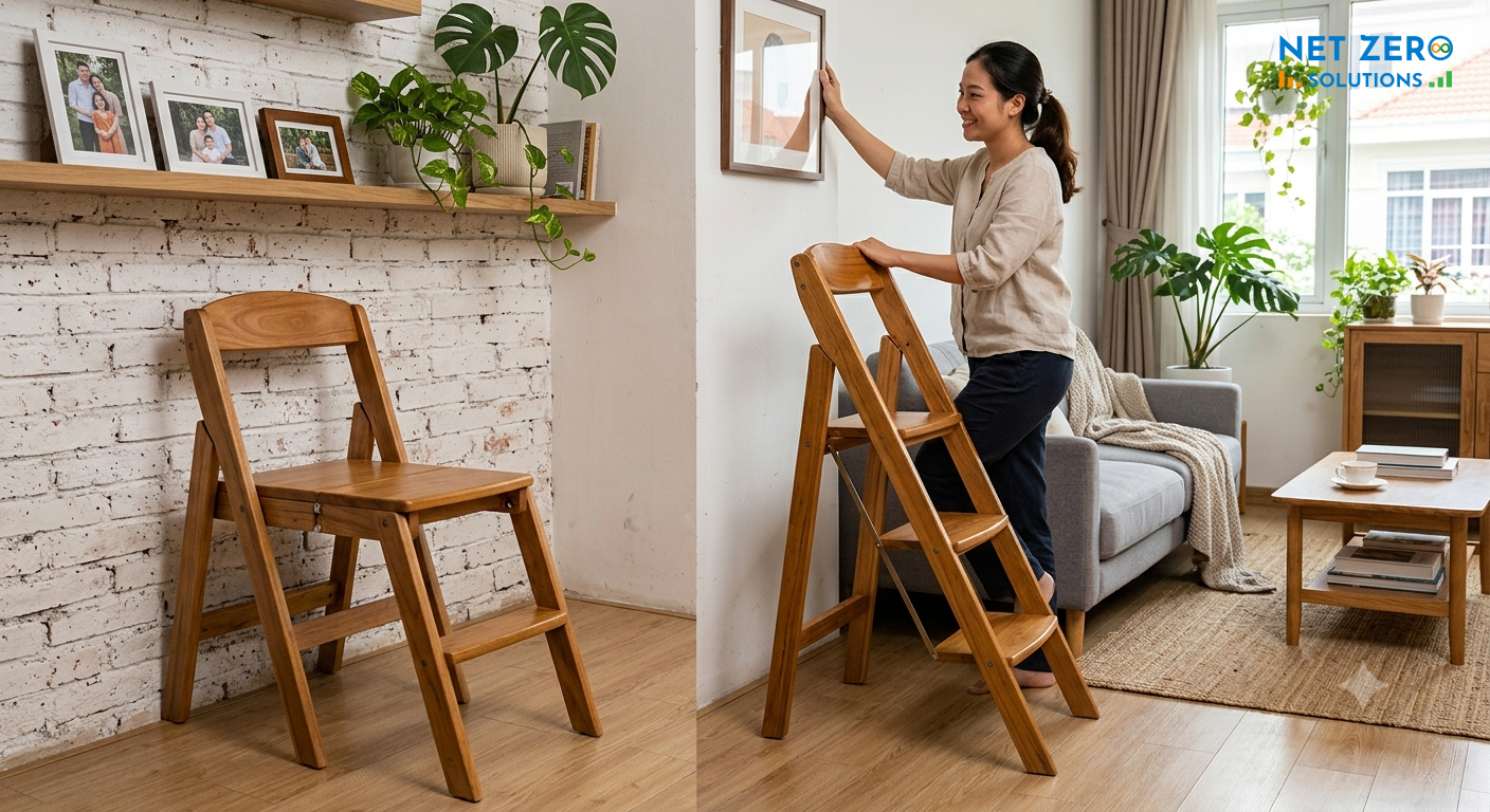 thang gấp gọn gia đình