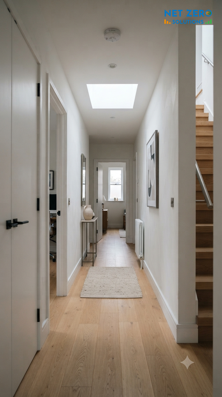 nhà 5x20 có giếng trời 
