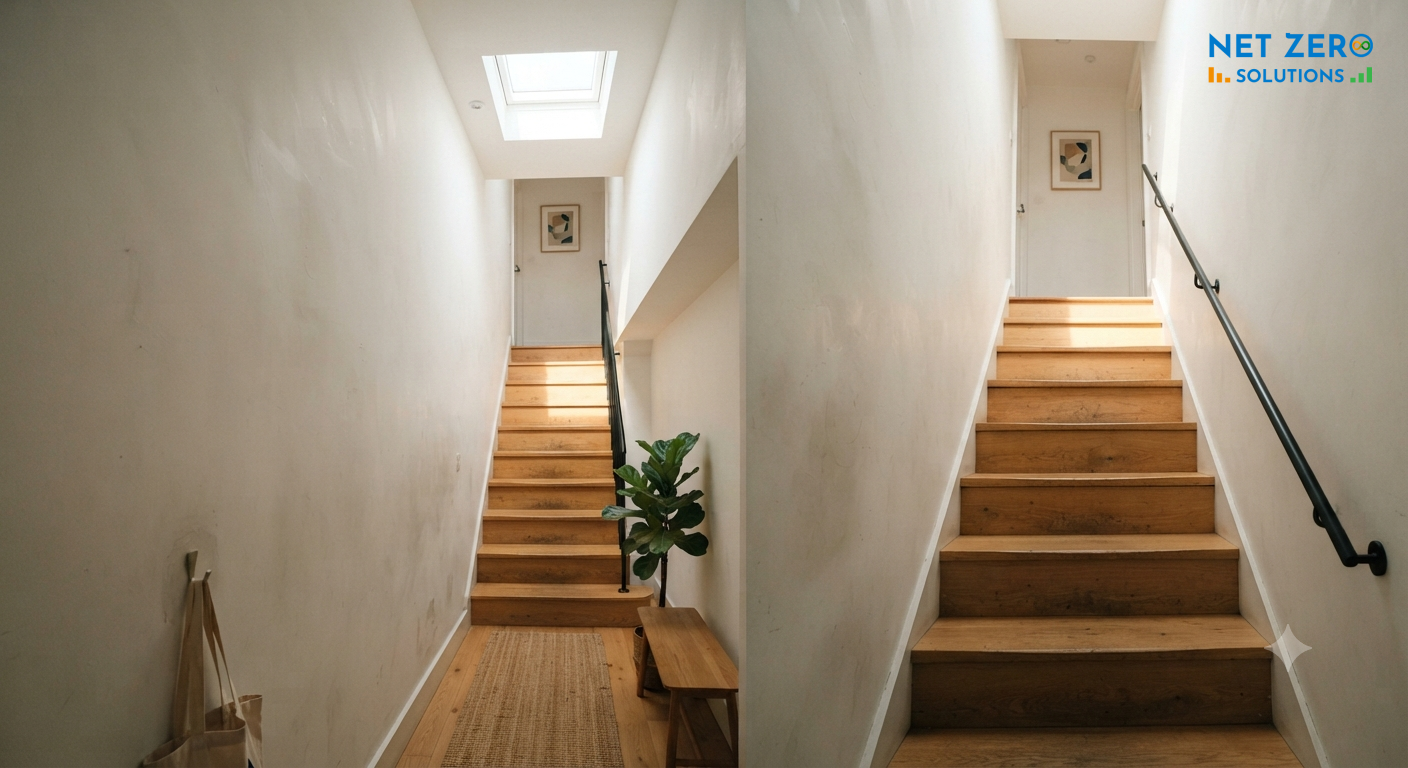 nhà 5x20 có giếng trời 