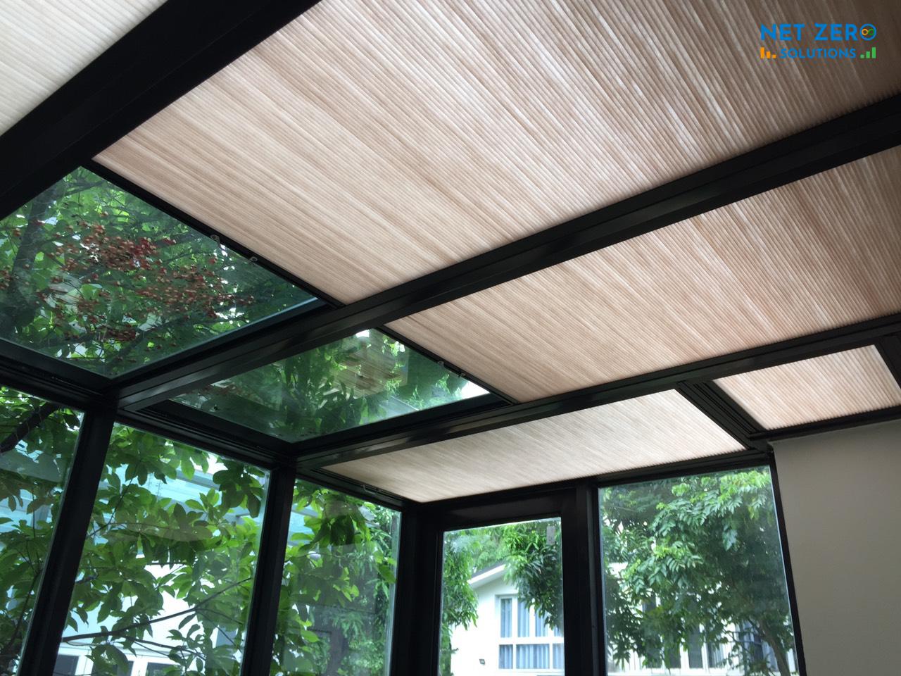 cách làm mái che giếng trời
