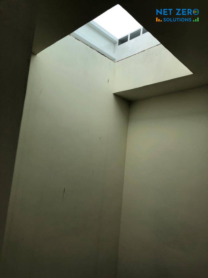 cách lấy gió từ giếng trời