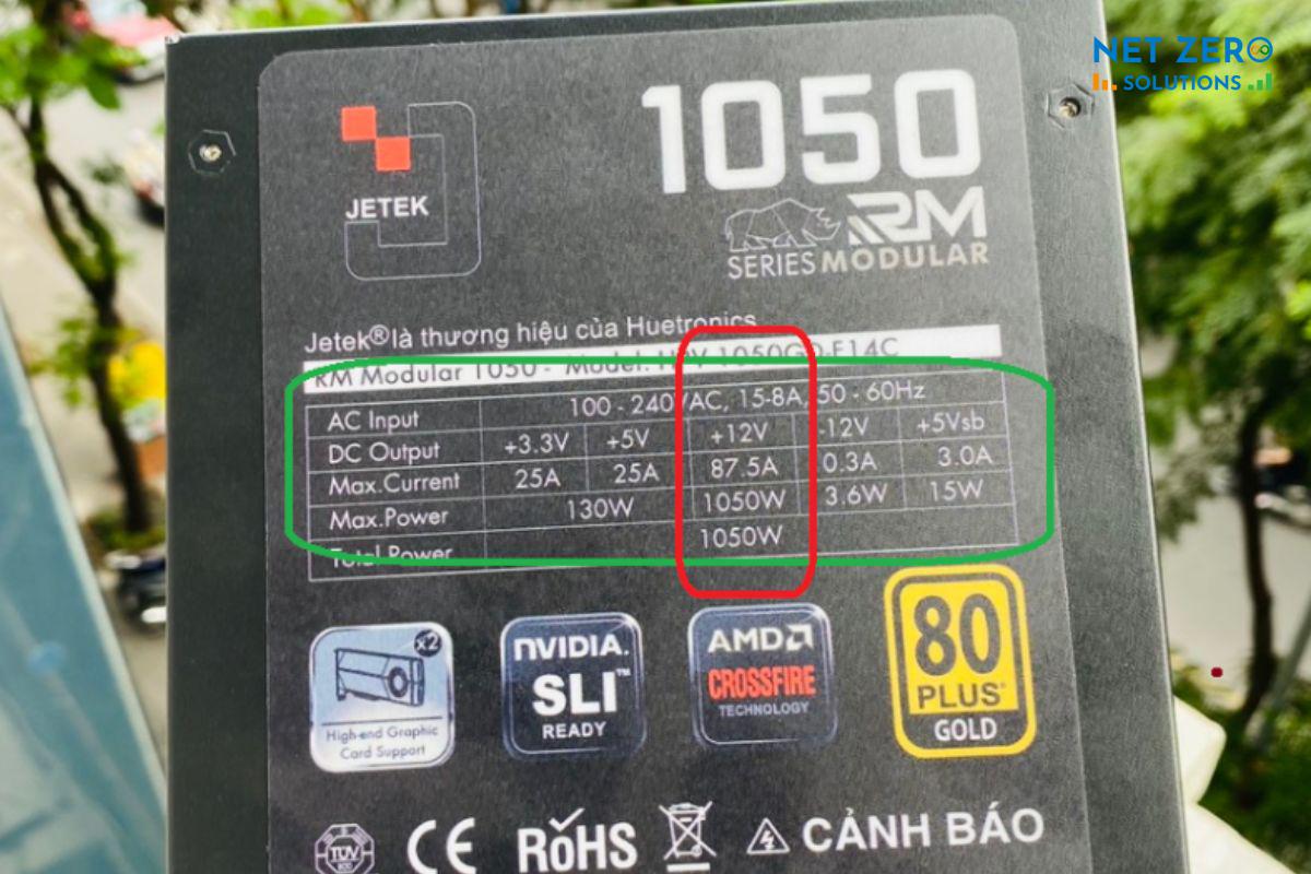 công suất danh định là gì