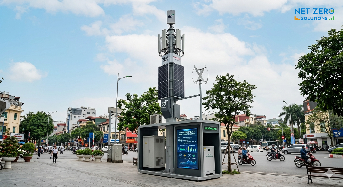 lưu trữ điện cho trạm viễn thông