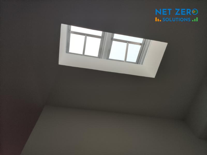 thiết kế nhà 40m2 có giếng trời