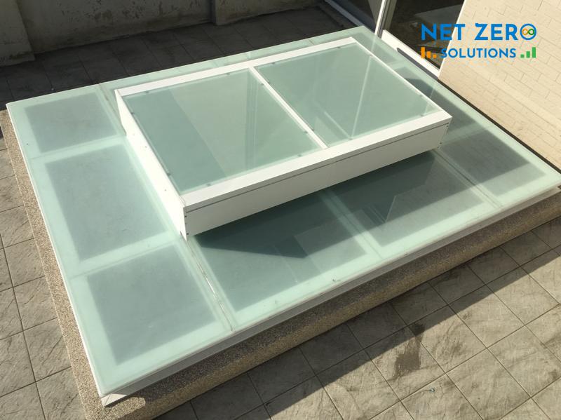 thiết kế nhà 40m2 có giếng trời