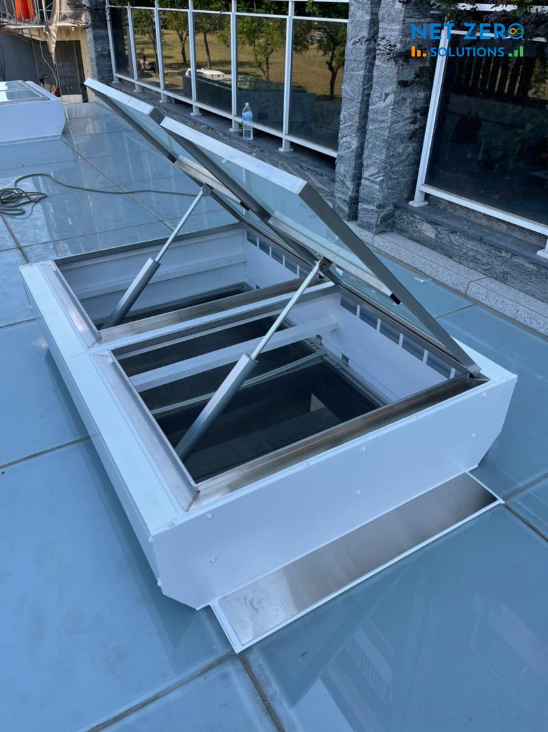 thiết kế nhà 40m2 có giếng trời
