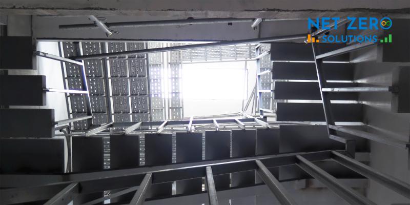 Thiết kế nhà 4x11m có giếng trời